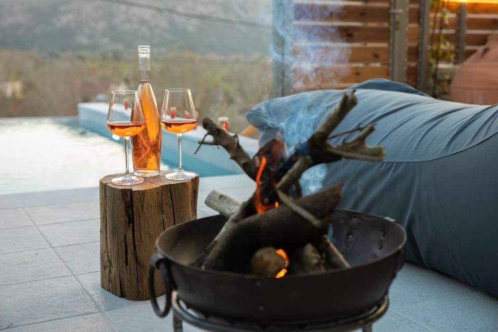 Lasithi Luxury Villa Mesa Lasithi Bagian luar foto