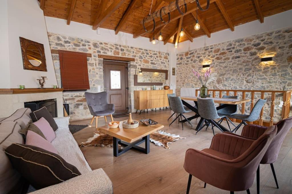 Lasithi Luxury Villa Mesa Lasithi Bagian luar foto