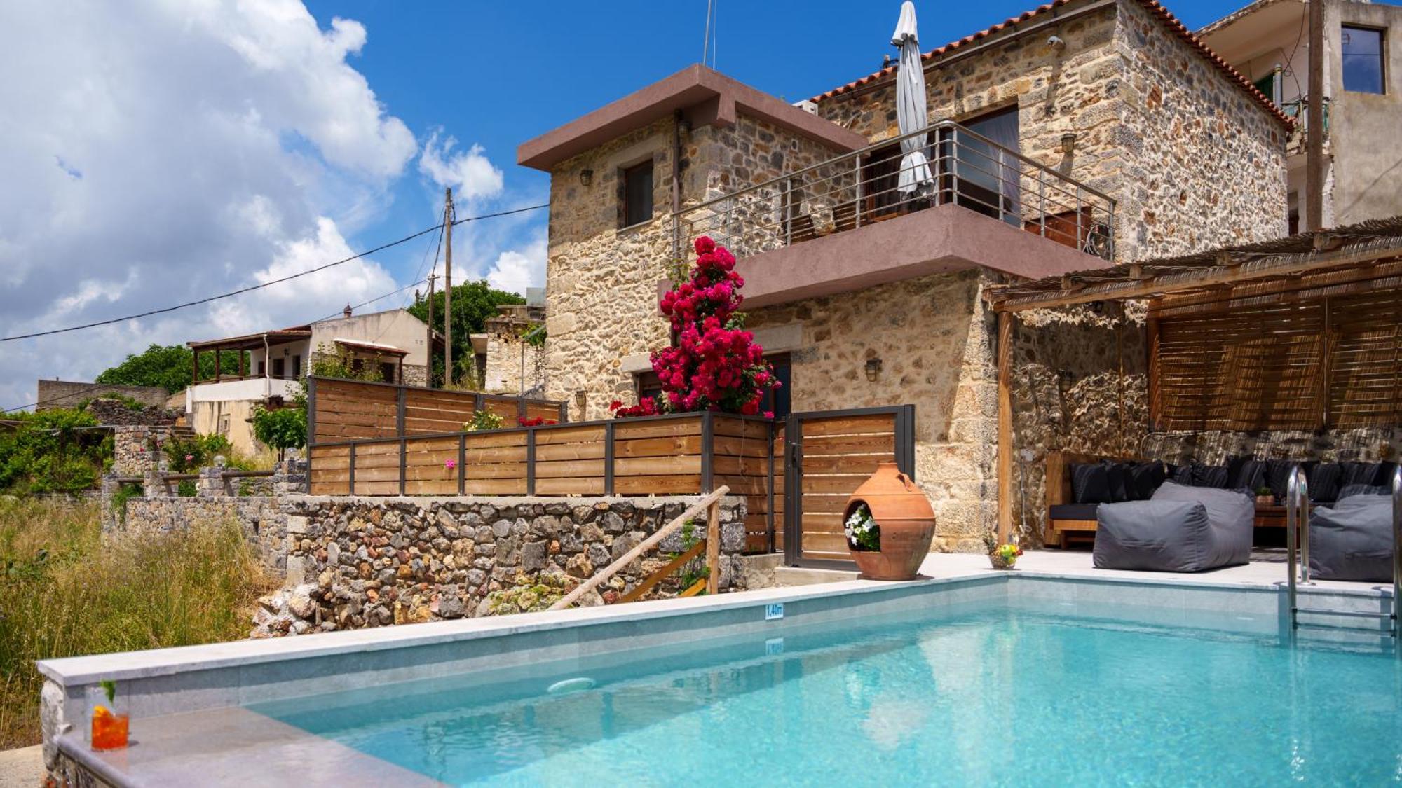 Lasithi Luxury Villa Mesa Lasithi Bagian luar foto