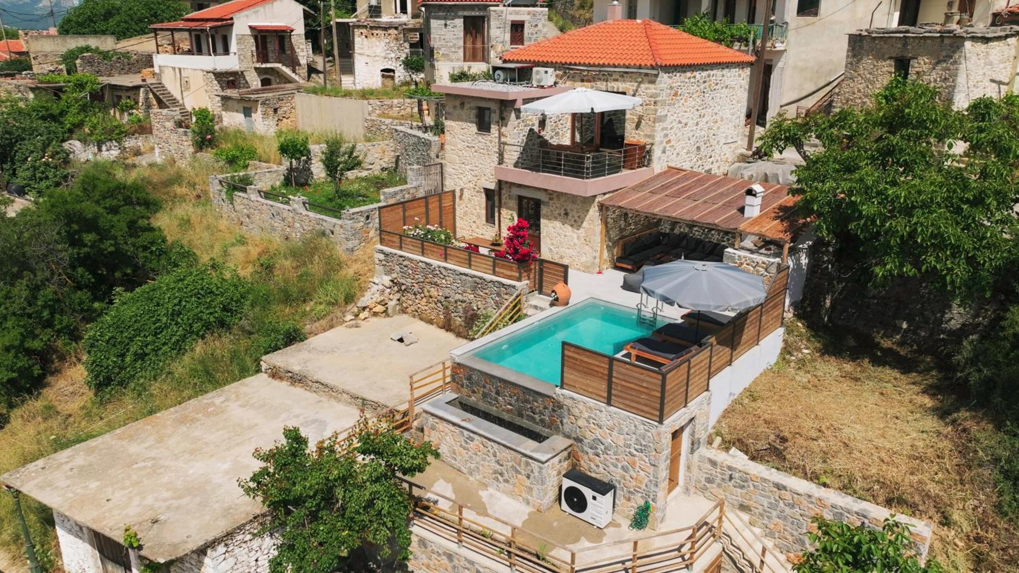 Lasithi Luxury Villa Mesa Lasithi Bagian luar foto