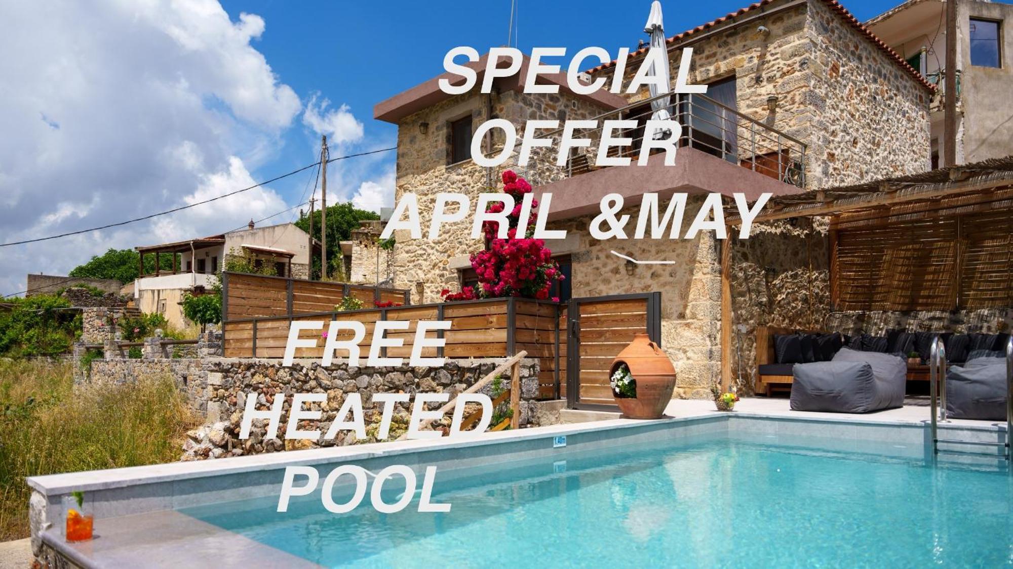 Lasithi Luxury Villa Mesa Lasithi Bagian luar foto